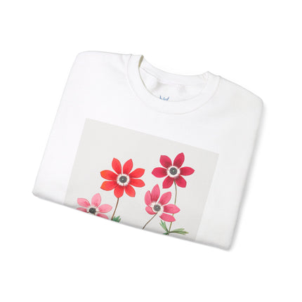 Anemoon, Anemone by Anselmus Boëtius de Boodt Heavy Blend™ Crewneck Sweatshirt