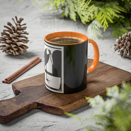 A Lame Marabou by Samuel Jessurun de Mesquita Colorful Mugs, 11oz