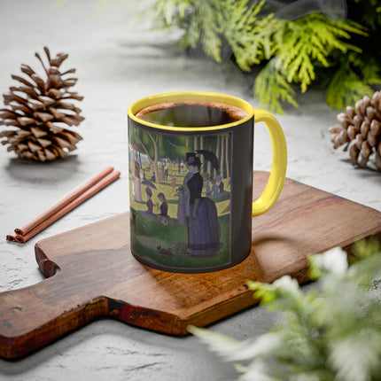 A Sunday on La Grande Jatte by Georges Seurat Colorful Mugs (11oz, 15oz)