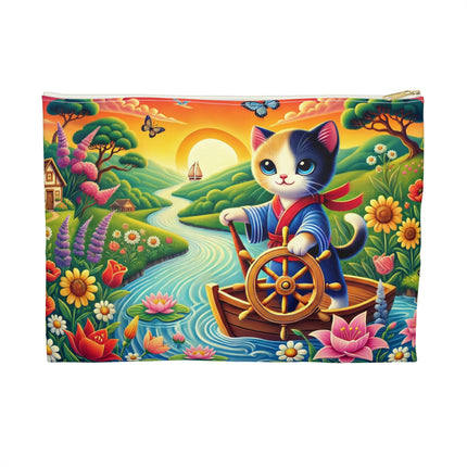 Sailor Kitten’s River Adventure Accessory Pouch – Brave Voyage & River Wonder