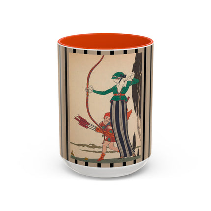 L'Arc Rouge by George Barbier Colorful Mugs (11oz, 15oz)