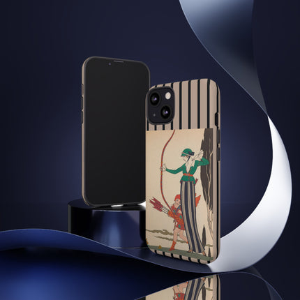 L'Arc Rouge by George Barbier Phone Cases