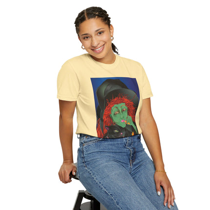 Mirror, Mirror A Witch's Touch Unisex Garment-Dyed T-shirt