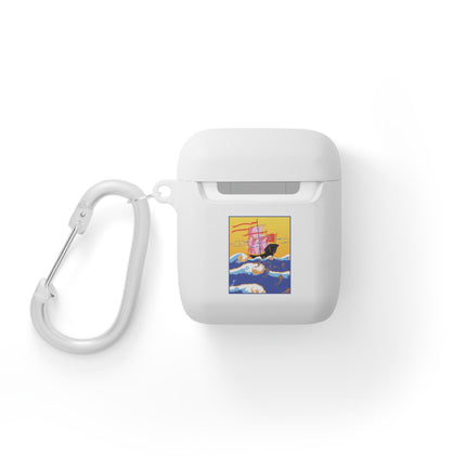 Golden Seas and Whimsical Dreams AirPods Case