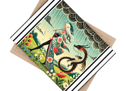 The Dragon Fairy’s Stride Ceramic Tile