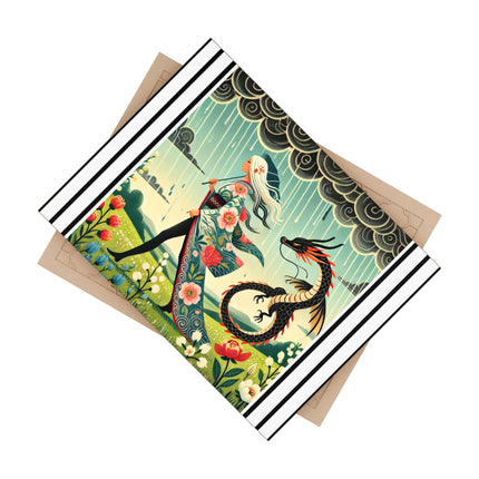 The Dragon Fairy’s Stride Ceramic Tile