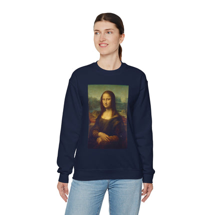 Mona Lisa by Leonardo da Vinci Unisex Heavy Blend™ Crewneck Sweatshirt