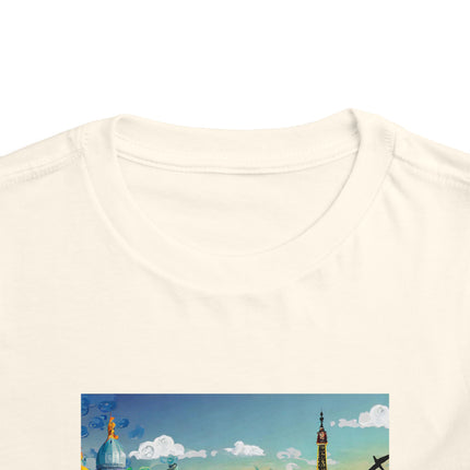 Crab Architect Toddler Short Sleeve Tee