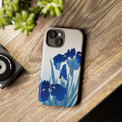 Iris Flowers by Ohara Koson Phone Cases