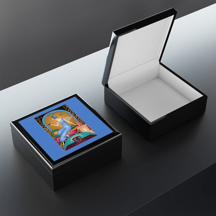 September & Sapphire (from the Gem Series) by Sofia Chiostri Jewelry Box