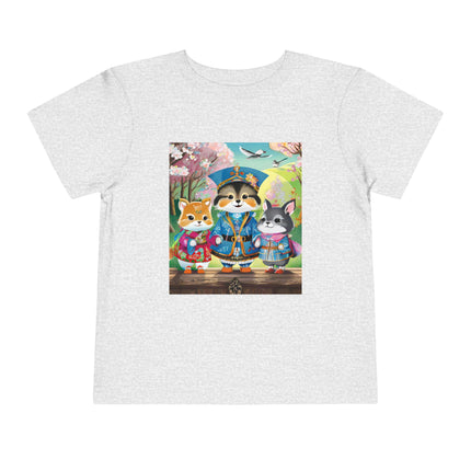 Fluffy Explorers Toddler Short Sleeve Tee