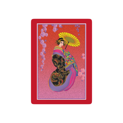 Enchanting Geisha Playing Cards