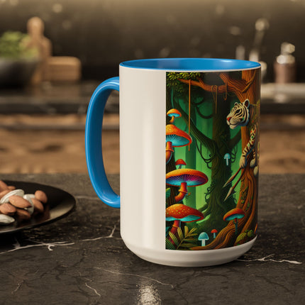 Silent Stripes Colorful Mugs (11oz, 15oz)