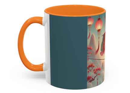 The Lantern Walker Colorful Mugs (11oz, 15oz)