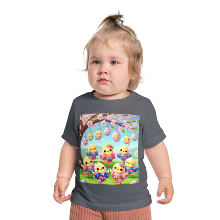 Easter Chicks and Springtime Wishes Baby T-Shirt