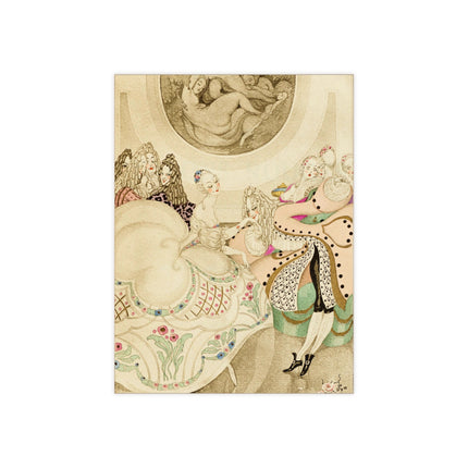 Sur talons rouges (On Red Heels) pl 01 by Gerda Wegener Ceramic Tile