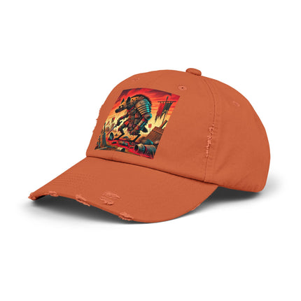 The Cunning Scavenger Unisex Distressed Cap