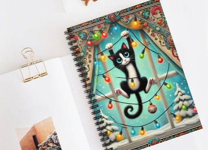 Mischief in Tinselland Spiral Notebook - Ruled Line