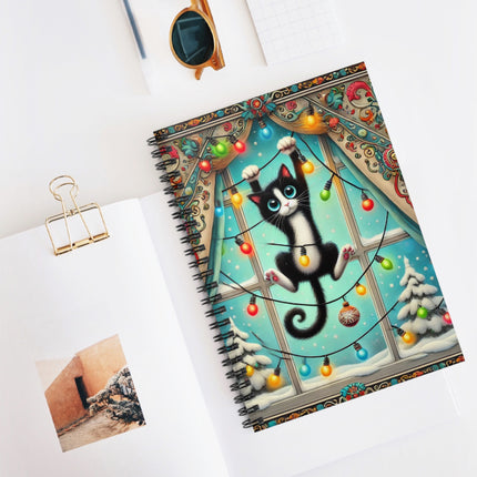 Mischief in Tinselland Spiral Notebook - Ruled Line