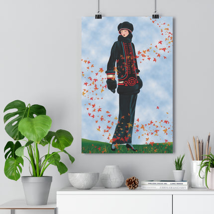 Elegance in Autumn Giclée Art Print