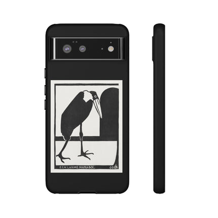 A Lame Marabou by Samuel Jessurun de Mesquita Phone Cases