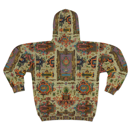 XVI et XVII Siecle 2 by Émile Prisse d'Avennes Zip Hoodie (AOP)