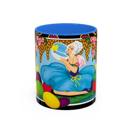 Blooms and Chicks Colorful Mugs (11oz, 15oz)