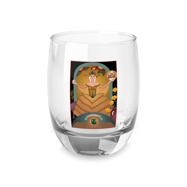 June & Pearl, Alexandrite (from the Gem Series) by Sofia Chiostri Whiskey Glass