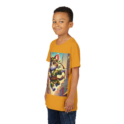 Archer Cat Youth Short Sleeve Tee