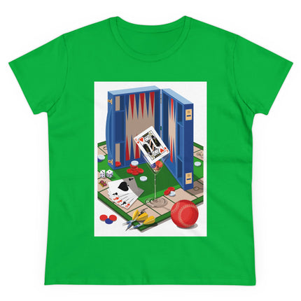 Games Unleashed Women's Midweight Cotton Tee