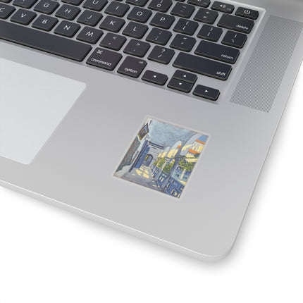 Gallery of a Moroccan Riad by George Gaudion Kiss-Cut Stickers (4 Sizes)