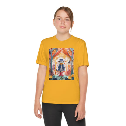 Cat in Boots in the Enchanted Forest Youth Competitor Tee