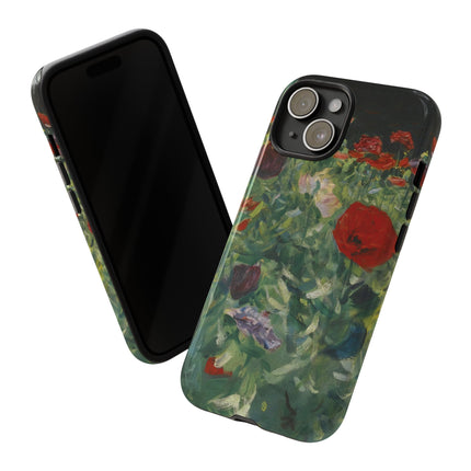 Poppies (A Study of Poppies for Carnation, Lily, Lily, Rose) by John Singer Sargent Phone Cases