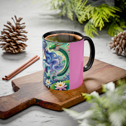 Fairy of the Koi Pond Colorful Mugs (11oz, 15oz)