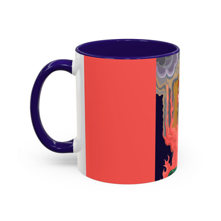 The Firebird's Awakening Colorful Mug (11oz, 15oz) – Ballet Fantasy, Mythic Fire & Art Deco Drama