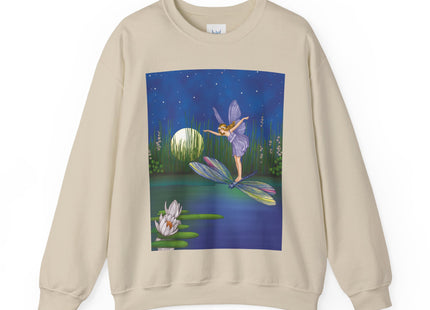 Fairy on a Dragonfly Heavy Blend™ Crewneck Sweatshirt