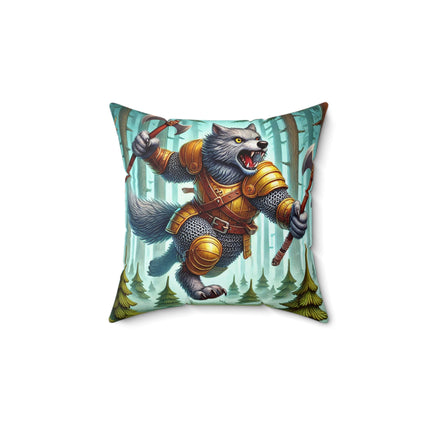 Wolverine Vanguard Spun Polyester Square Pillow