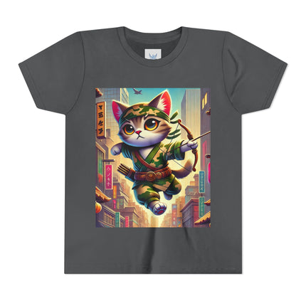 Archer Cat Youth Short Sleeve Tee