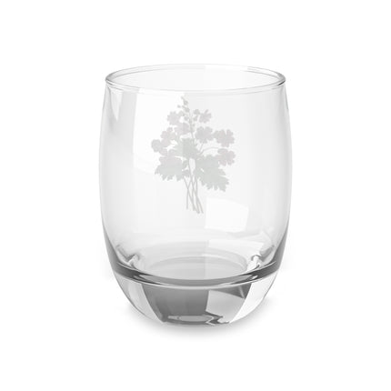 Chinese Primrose botanical illustration by Pierre-Joseph Redouté Whiskey Glass