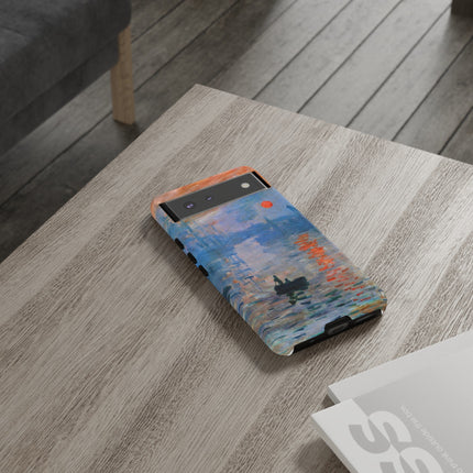 Sunrise by Claude Monet Phone Cases