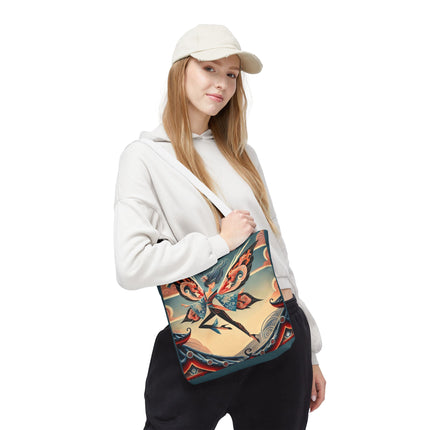 The Dragon Fairy of the Temple Tote Bag – Mythic Grace & Ancient Power