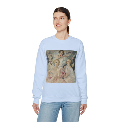 Les Femmes Fatales by Gerda Wegener Heavy Blend™ Crewneck Sweatshirt