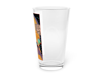November & Topaz Zodiac Acrylic Pint Glass