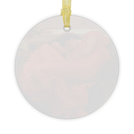 Flaming June by Frederic Leighton Glass Ornaments
