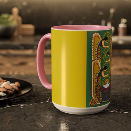 Sacred Slumber Colorful Mugs (11oz, 15oz)