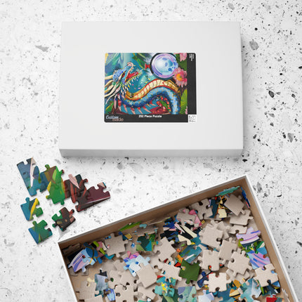 Wisdom's Guardian Puzzle (110, 252, 520, 1014-piece)