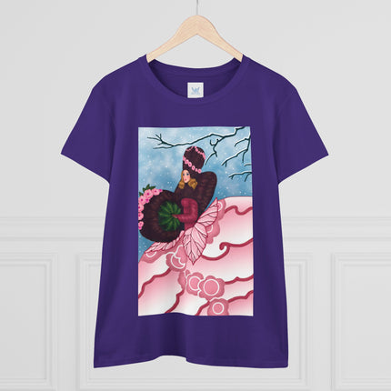 Winter Rose Empress Women's Midweight Cotton Tee