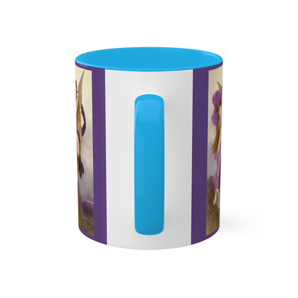The Abduction of Psyche by William Bouguereau Colorful Mugs, 11oz