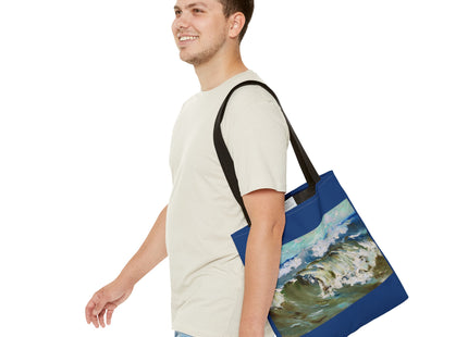 The Wave by Karl Hagemeister Tote Bag (AOP)