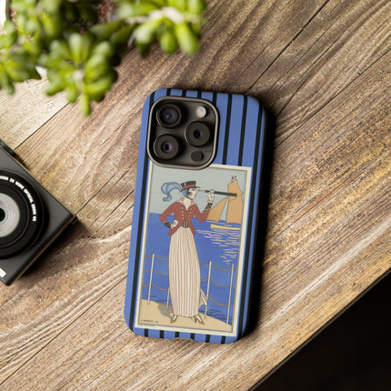 Costume de Yacht by George Barbier Phone Cases
